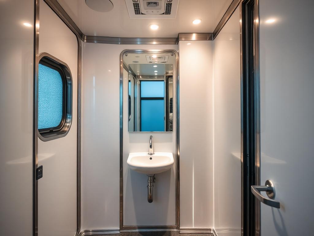 Luxury Restroom Trailers in Midland, GA